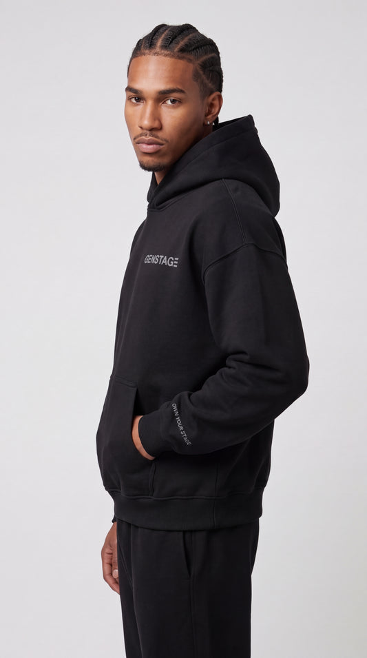 Men Core Street Midnight Black/ White Signature