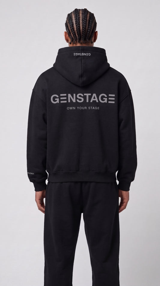 Men Core Street Midnight Black/ White Signature