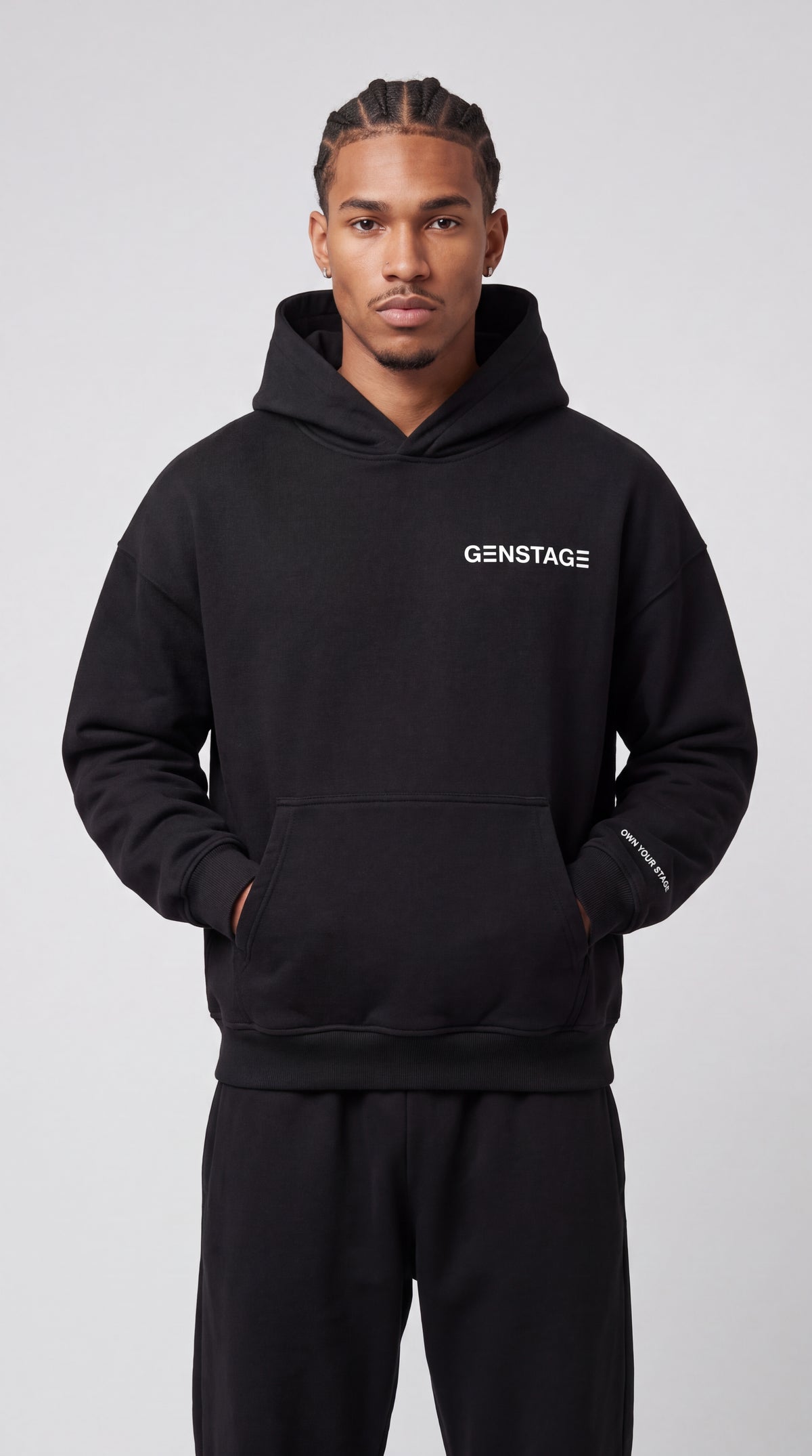 Men Core Street Midnight Black/ White Signature